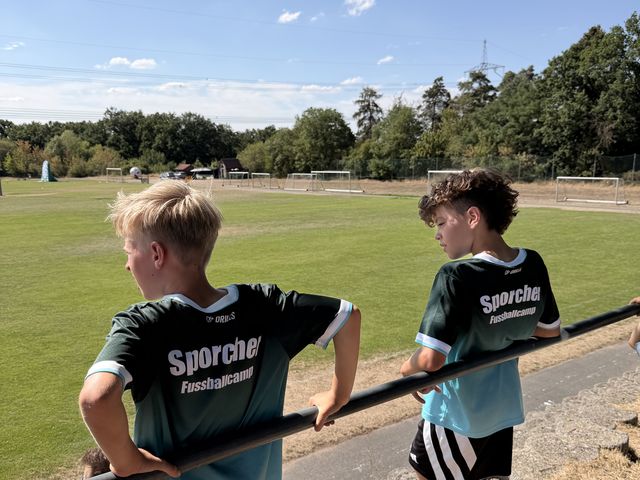 Impression vom Sporcher Fu&szlig;ballcamp 2026