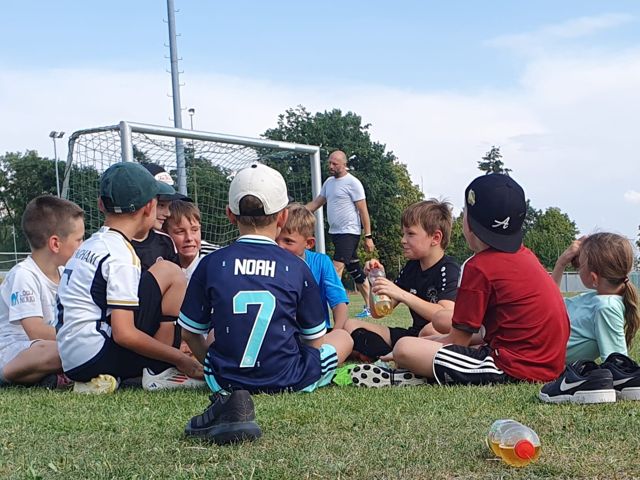 Impression von der Abschlussfeier der F-Jugend