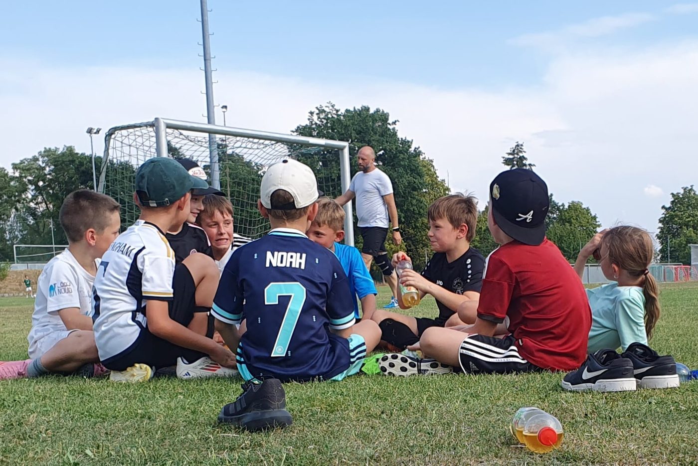 Abschlussfeier der F-Jugend am Sportgel&auml;nde Cadolzburg