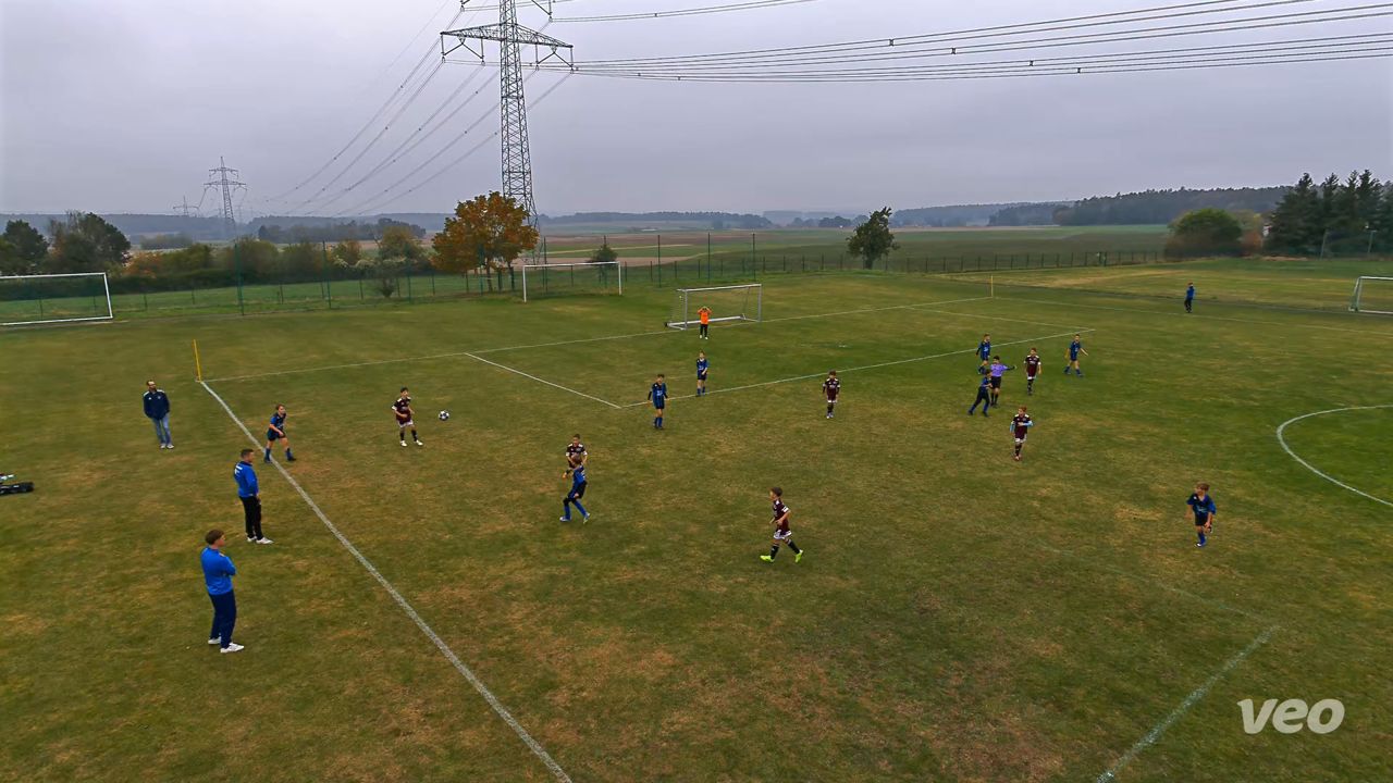 Standbild aus den Highlights: D1 gegen SG Langenzenn/Wilhermsdorf