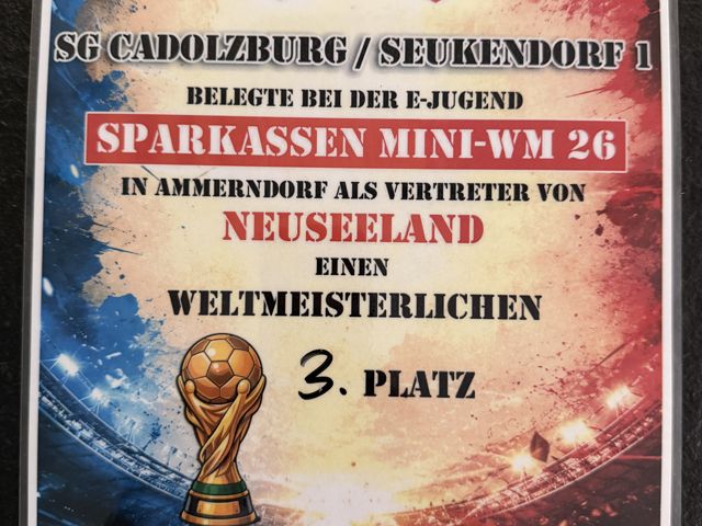 Impression von der Sparkassen Mini-WM 26