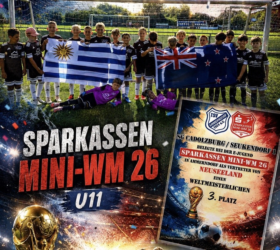 SG Cadolzburg/Seukendorf bei der Sparkassen Mini-WM 26