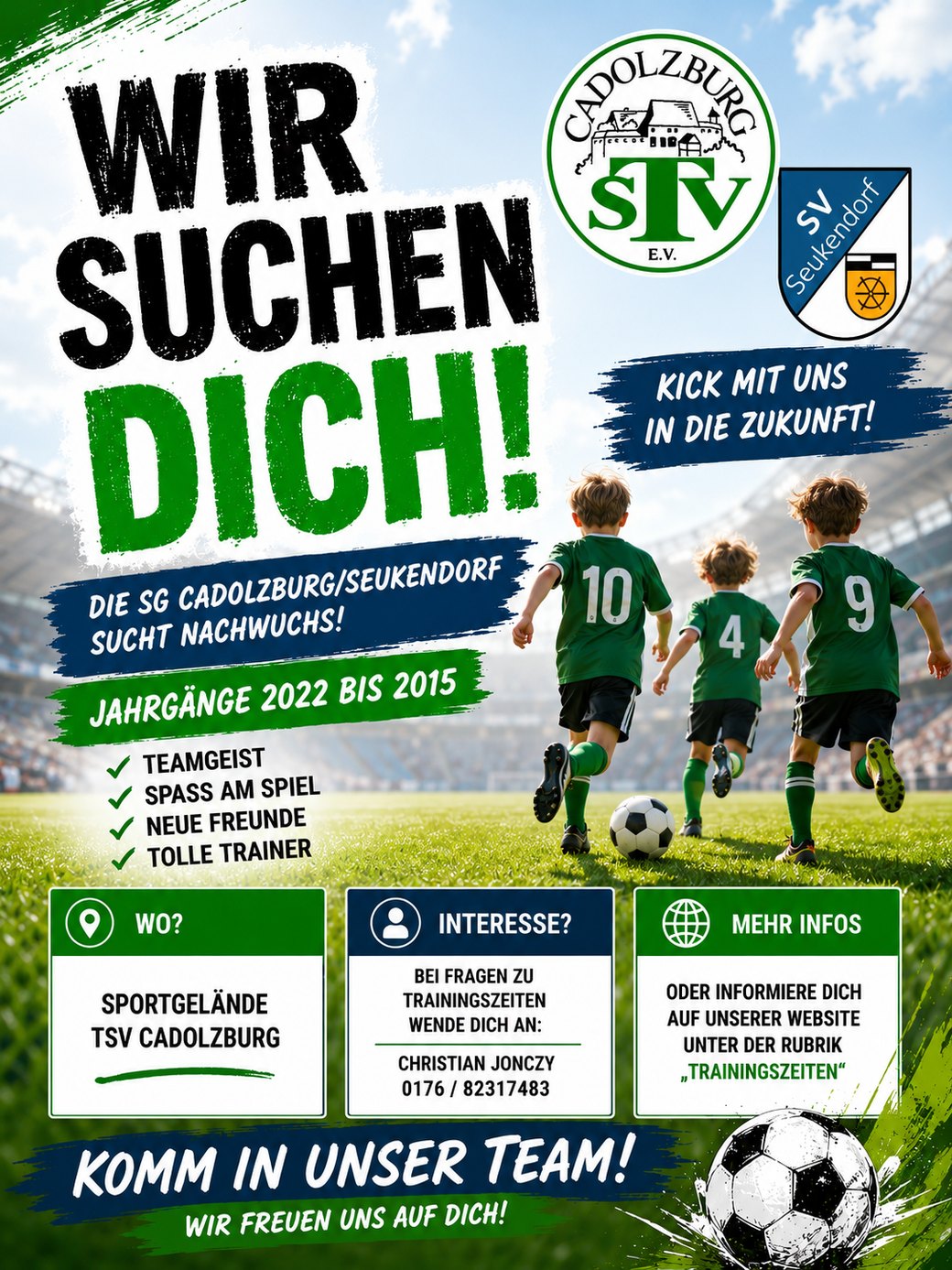 Wir suchen dich – Nachwuchs für die Jugend