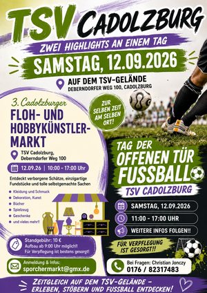 Flyer: Zwei Highlights an einem Tag, 12.09.2026