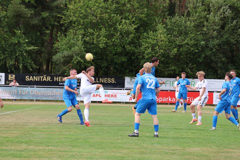 Erste Mannschaft des TSV Cadolzburg im Spiel
