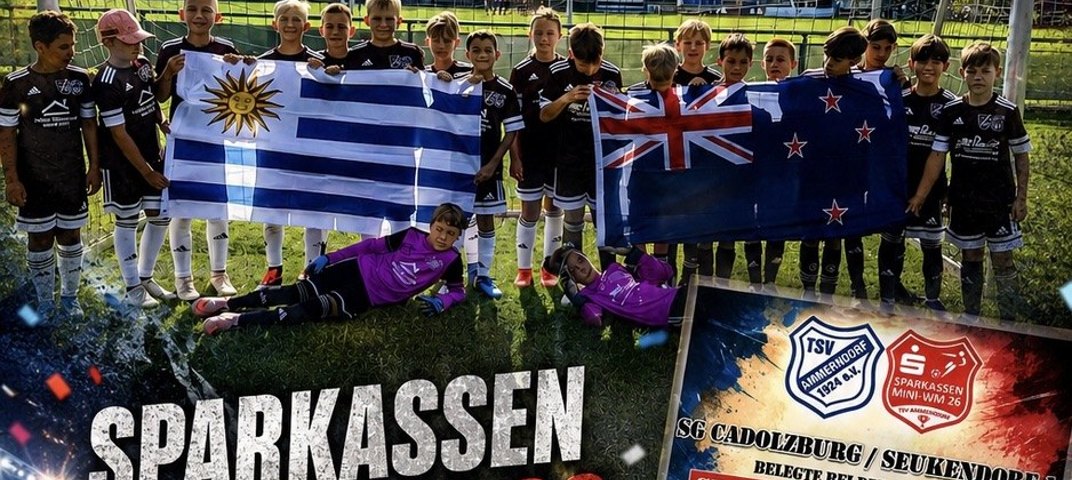 E-Jugend bei der Sparkassen Mini-WM 2026
