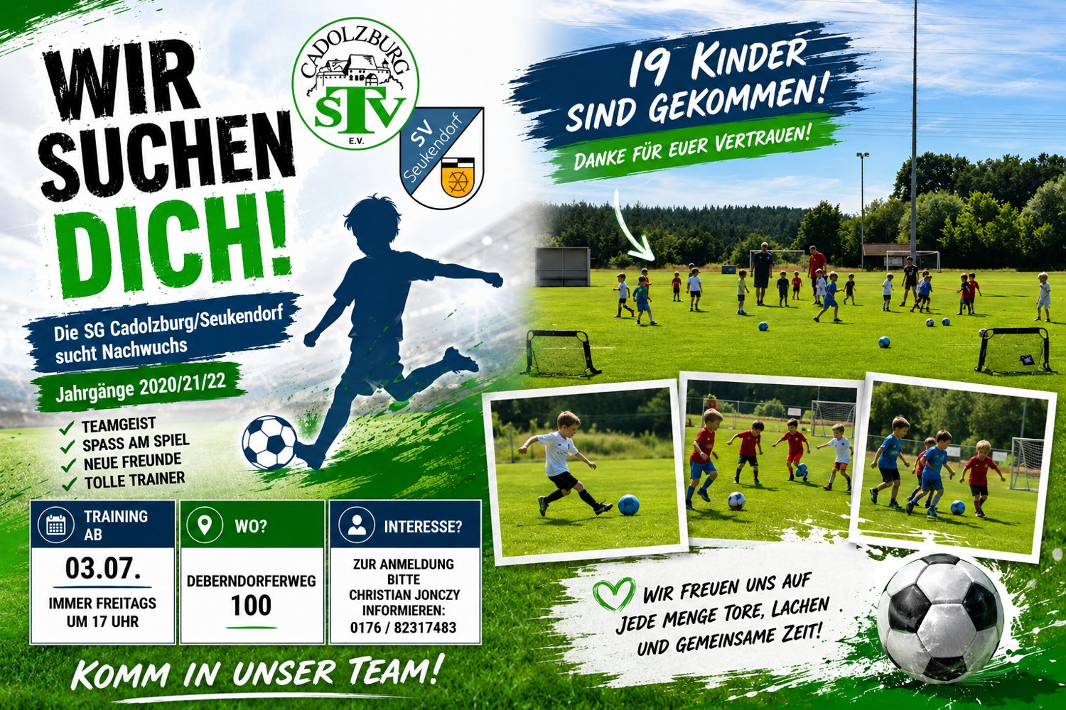 Schnuppertraining der G-Jugend